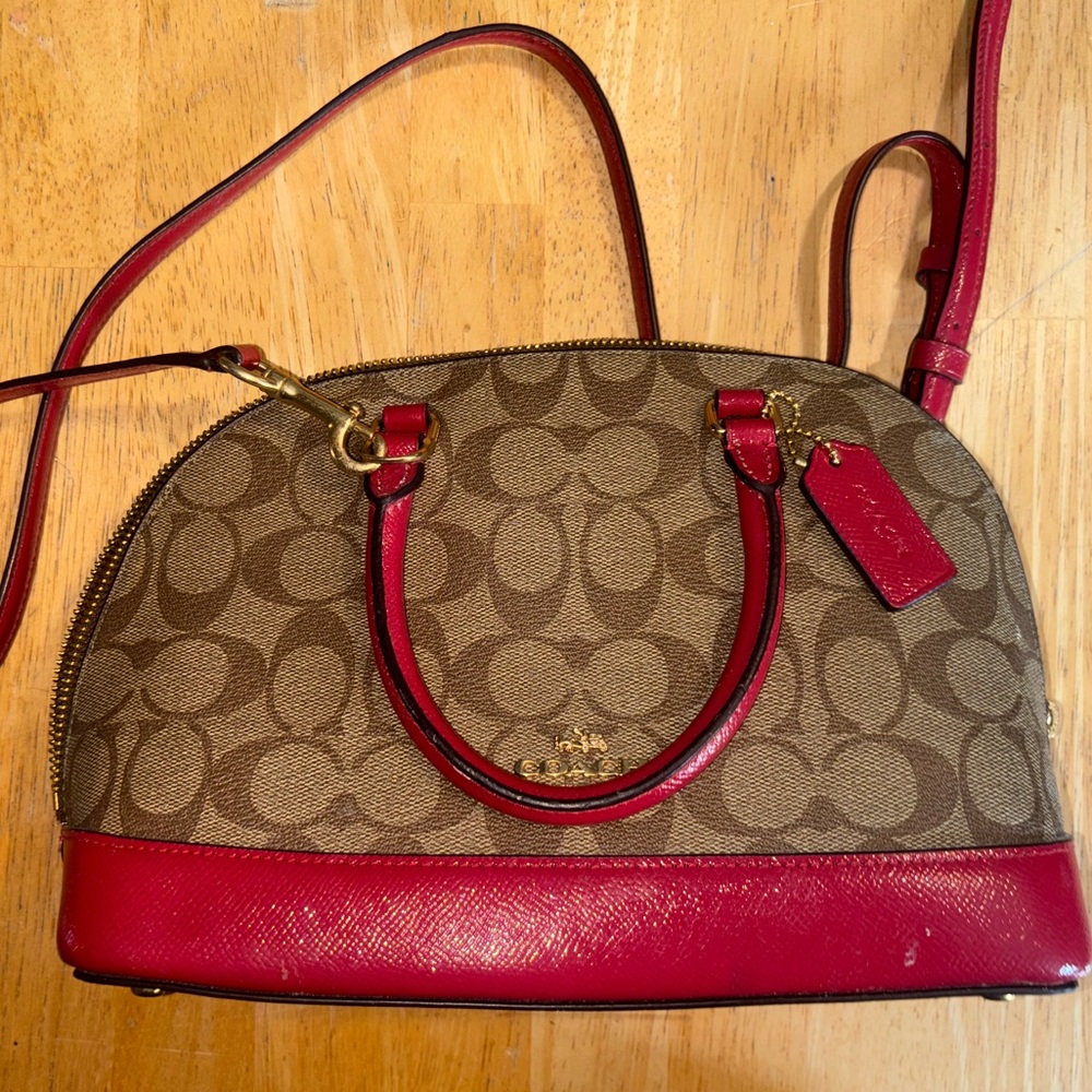 Coach Signature Mini Sierra satchel